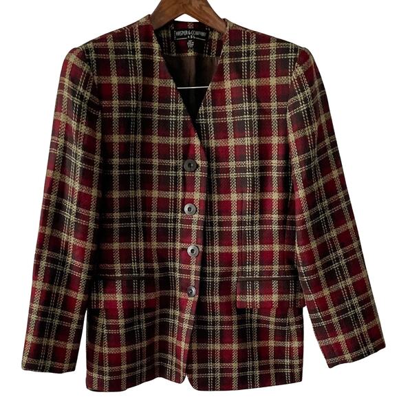 Vintage wool jacket - Picture 1 of 8